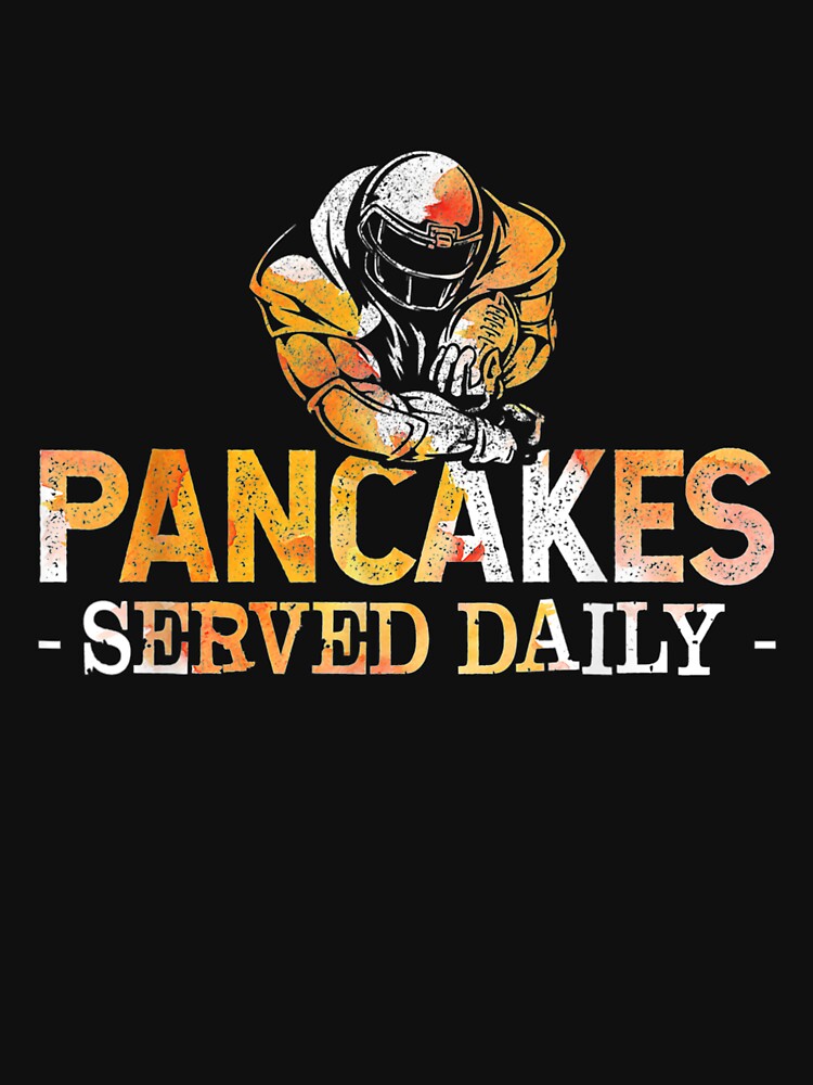Pancakes Served Daily Lineman Lover Gift by leonavi