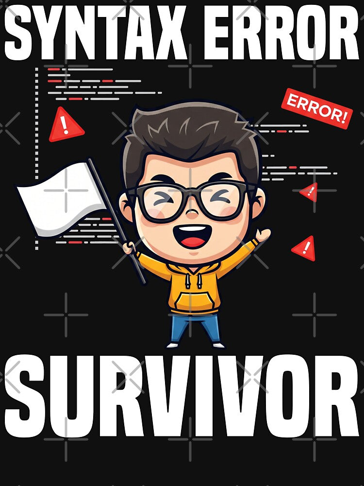 SYNTAX ERROR SURVIVOR - PROGRAMMER GIFT by KEF Custom