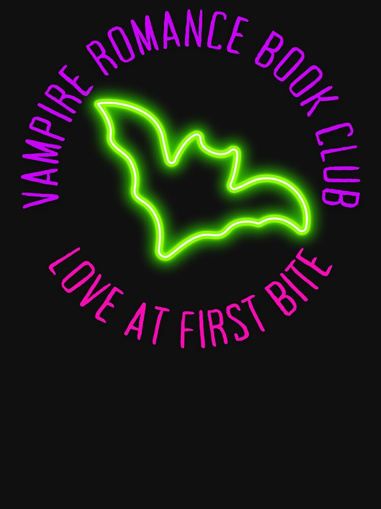 Vampire Romance Book Club Love At First Bite Graphic by feralheartsclub