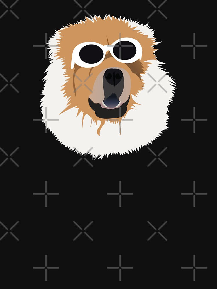 Chow Chow with Shades by KCPetPortraits