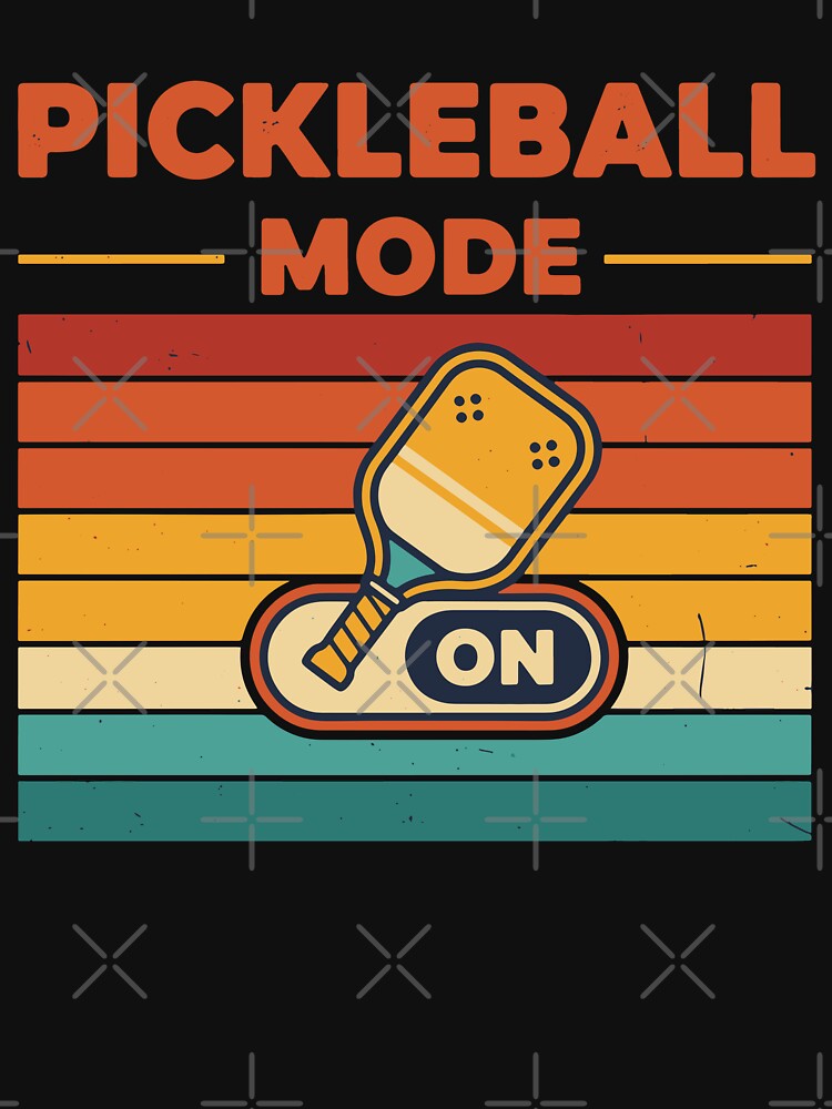 Pickleball Mode On funny player pickle ball by LuminOrb