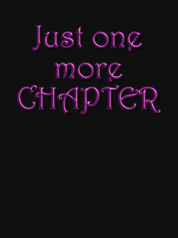 Just One More Chapter Purple by Sunmoonlove