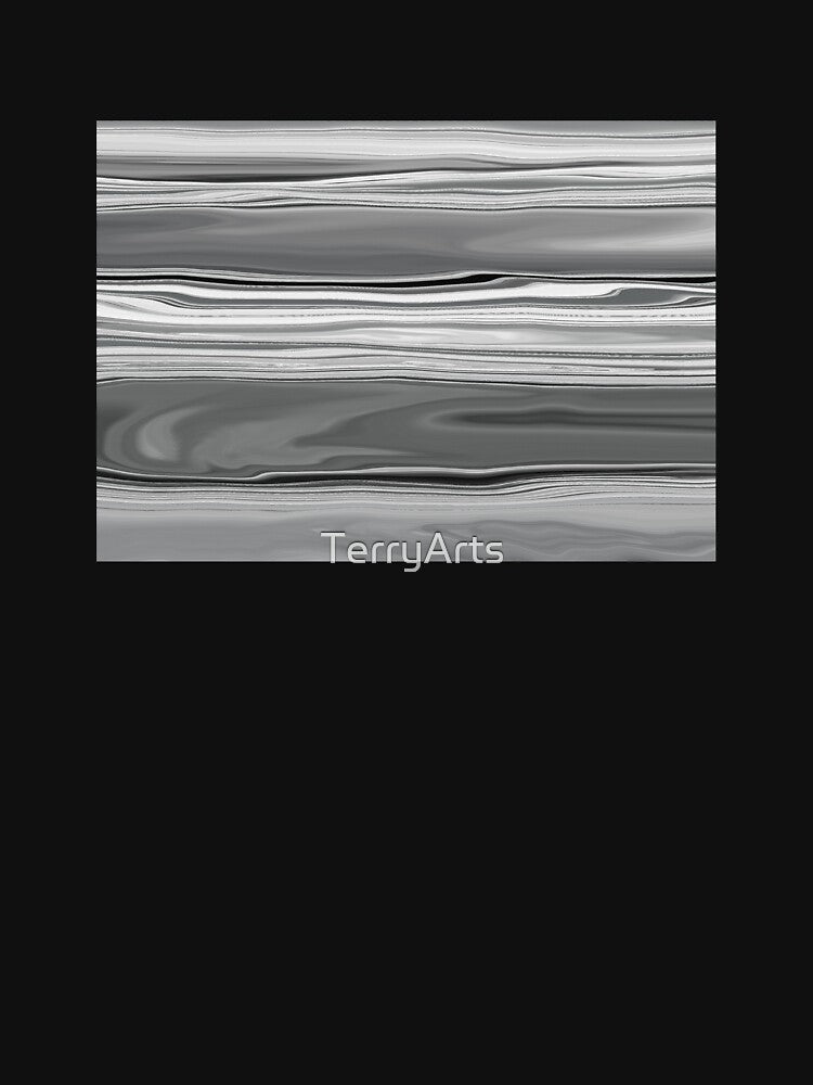 Ocean Abstract Horizontal Stripes Beachy Vibes Beach House Décor Art 13 of 20 by Beachy