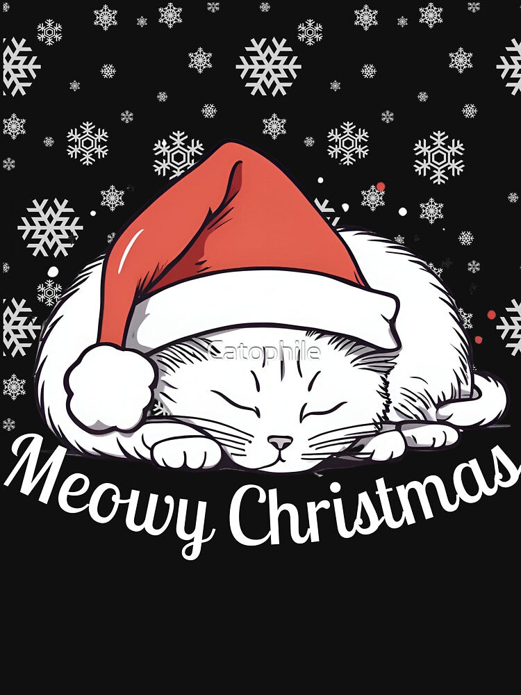 cat christmas by Catophile