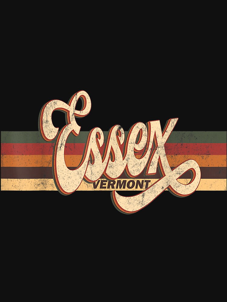Vintage 80s 70s Essex Retro Vermont by vergielx