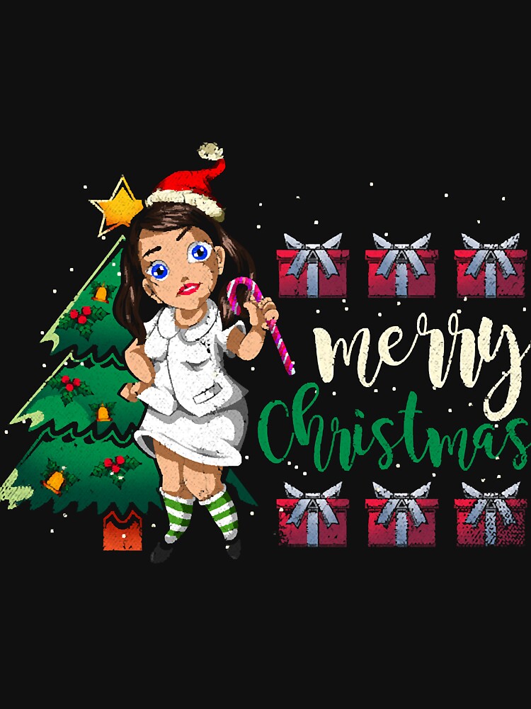 Merry Christmas Nurse Xmas Tree Xmas by mdbau