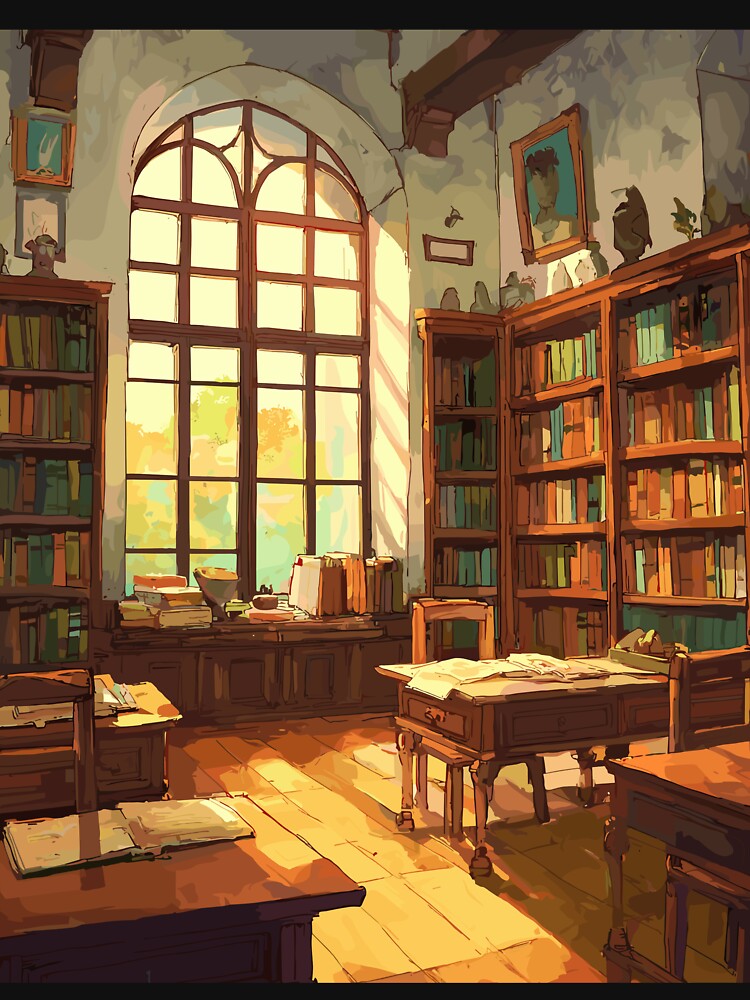 Scholar's Sanctuary Academic Settings - Light Academia Aesthetics by bapupa