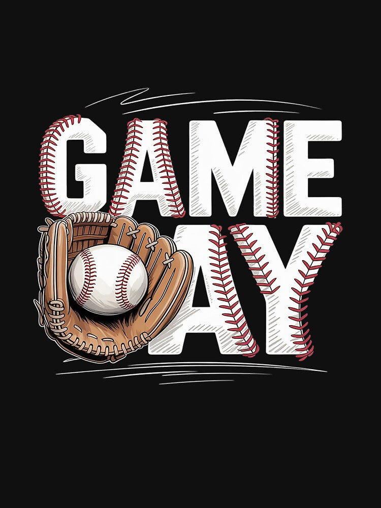 Cute Game Day Baseball Softball Heart Love Mom Life of Both by Soleaani