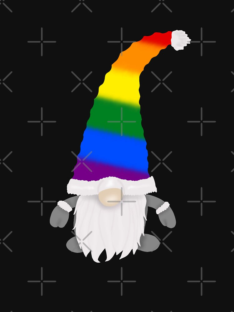 Rainbow pride gonk by Becky-Marie