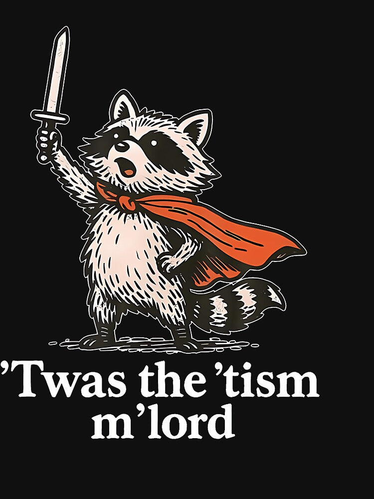 Retro Funny Wizard Raccoon Autism Meme by jerrimisty889