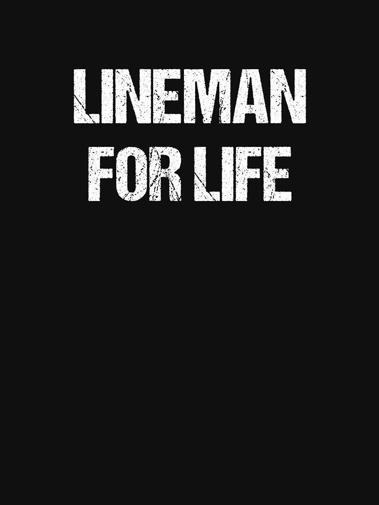 Power Lineman Gift Lineman For Life by RozWatts