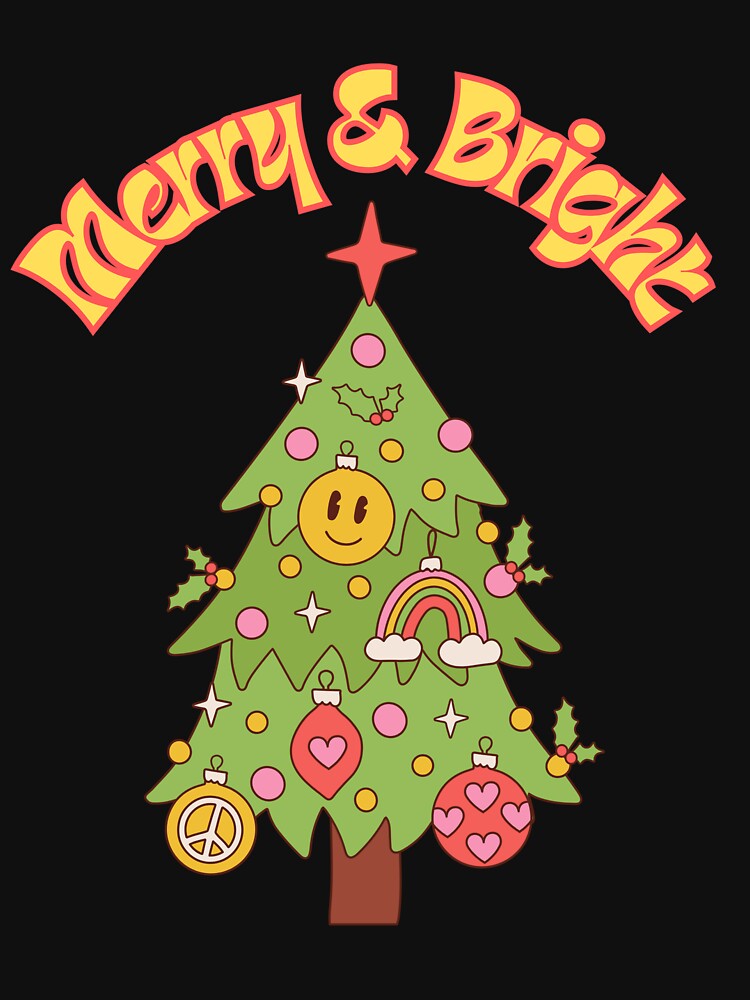 Merry & Bright Tree by saltyseacow