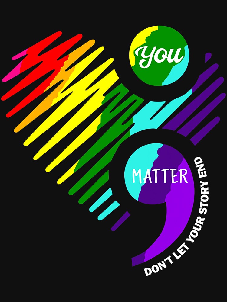 Semicolon Mental Mental Awareness Month 12 Step Recovery by impracticaltan9