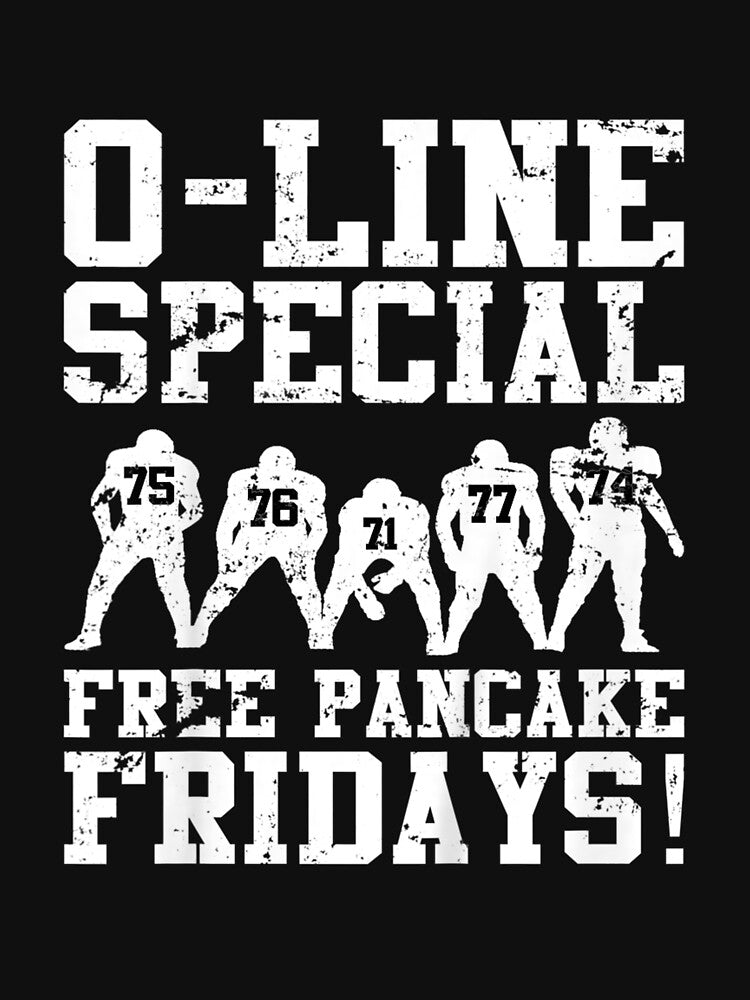 Kids Offensive Line Free Pancakes Served Youth Lineman by vivanbess