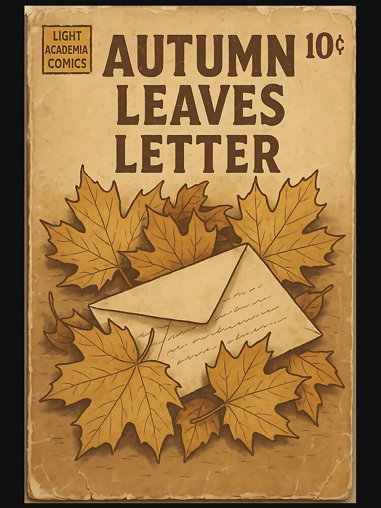 Nostalgic Light Academia: Autumn Leaves Letter by bapupa