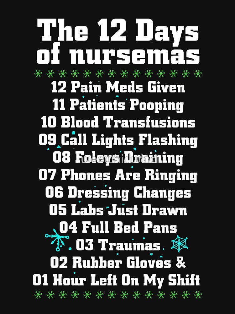 The 12 Days of Nursemas by weewhirlwind