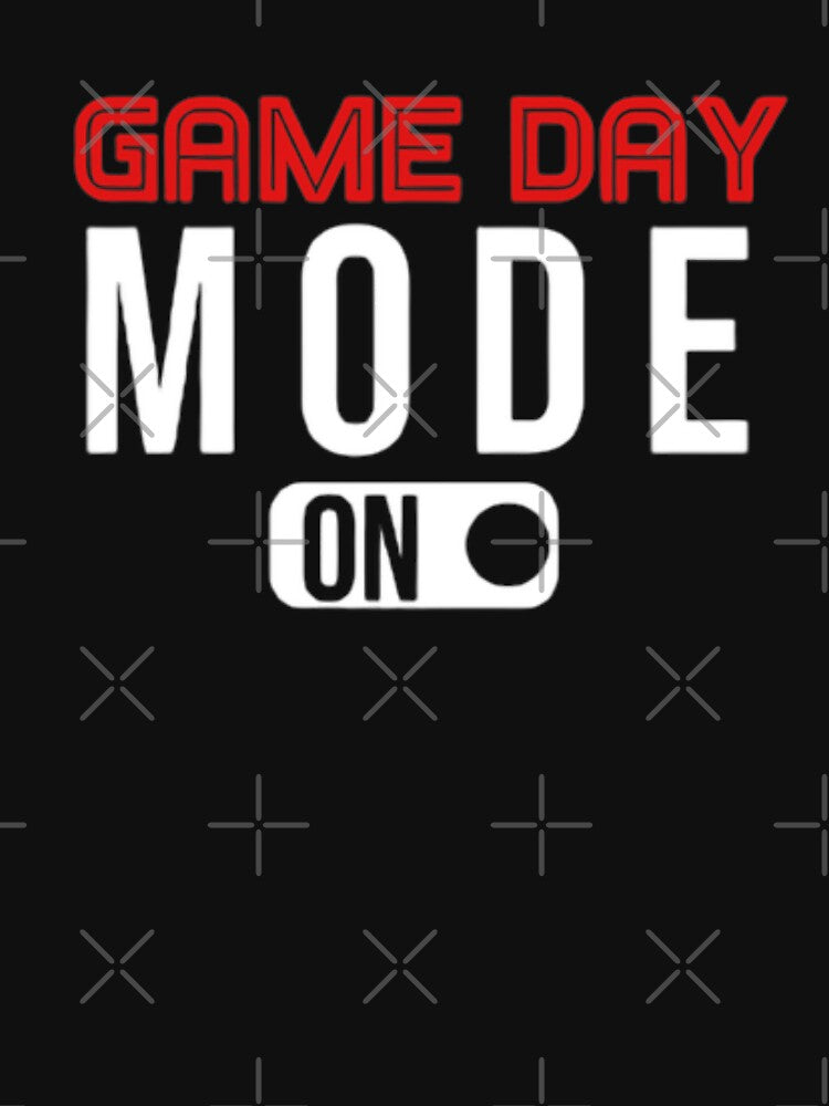 Funny Sunday Football Quote, Game Day Mode On, Cool Game Day Vibes by AYACHI90