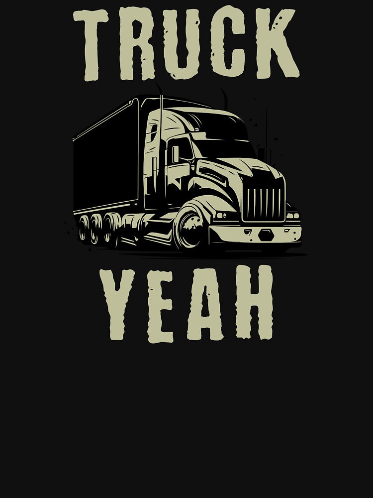 Truck Yeah Trucker Birthday by DomTeesHaven