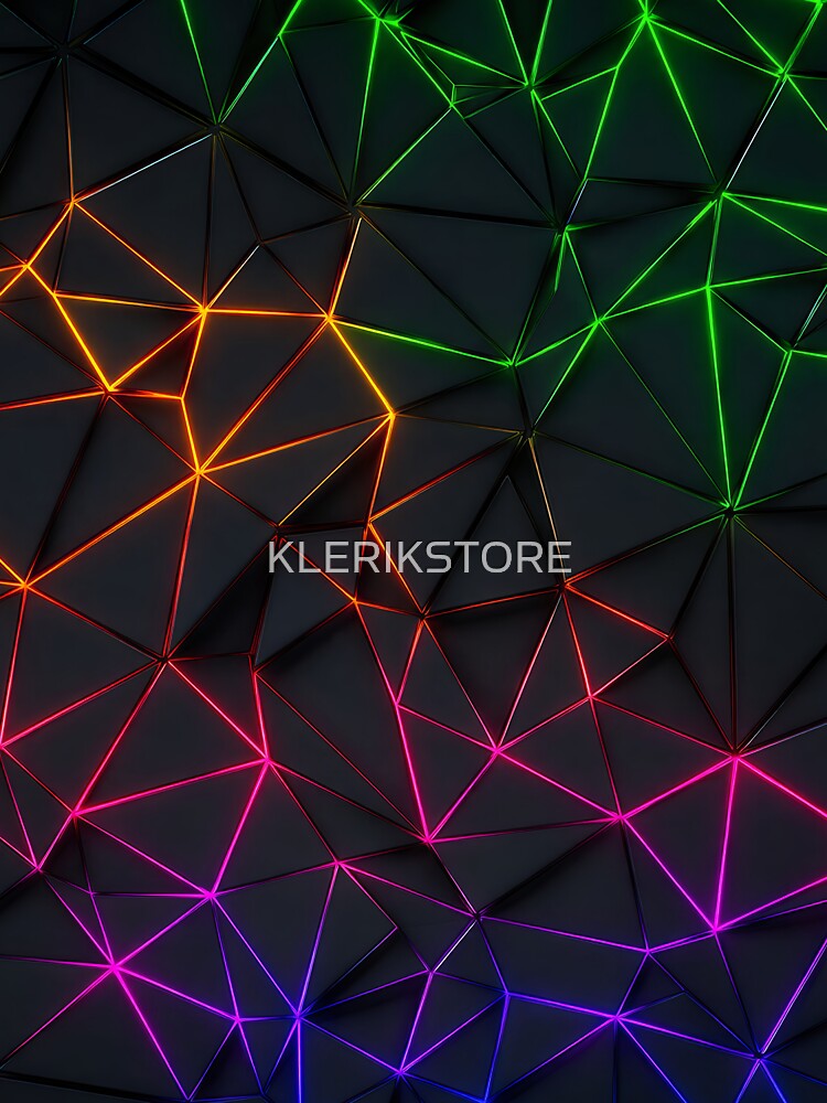 Abstract Neon Vibes by KLERIKSTORE