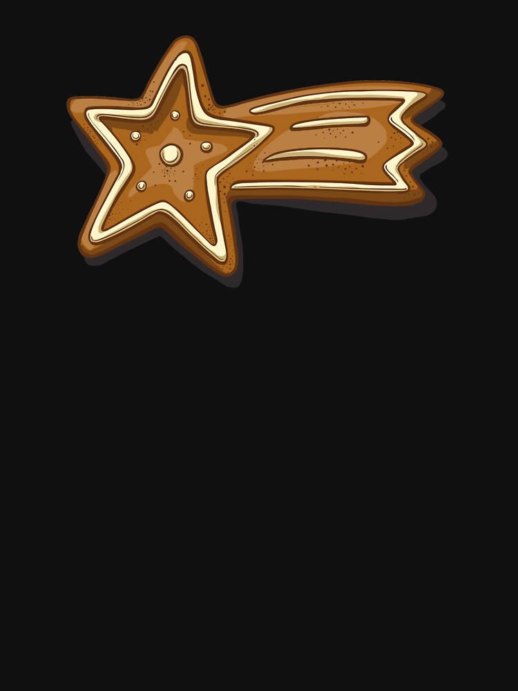 Christmas Gingerbread Falling Star Cookie by rocketdandy