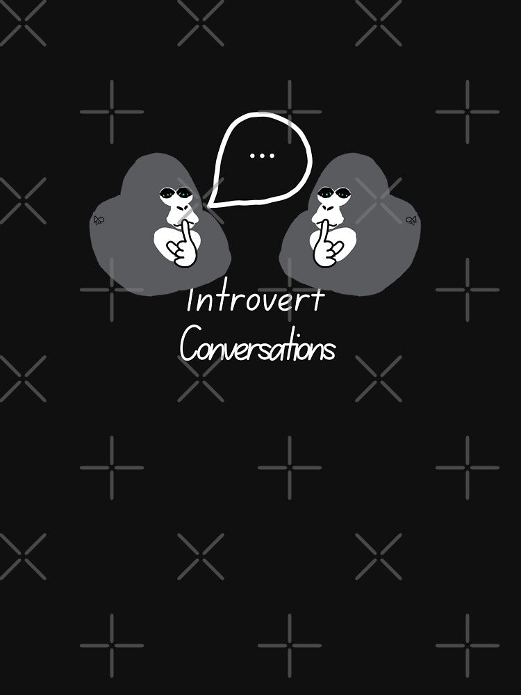 LaMaisonOfMY GORILLA SSSSHHH! INTROVERT CONVERSATIONS COLLECTION NO.2 Black Series by LaMaisonOfMY
