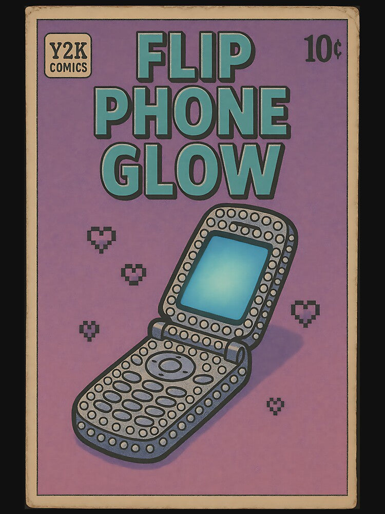 Y2K: Flip Phone Glow by bapupa