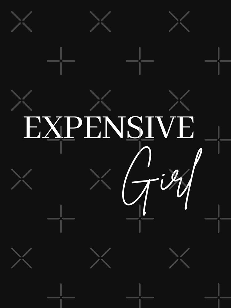 Expensive Girl, Expensive, Daily Affirmation, Pink by Magic Love Art Print