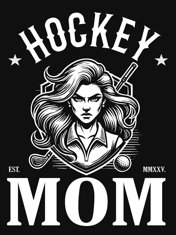 Hockey Mom Design – Pride & Team Spirit by RetroMaritalArt