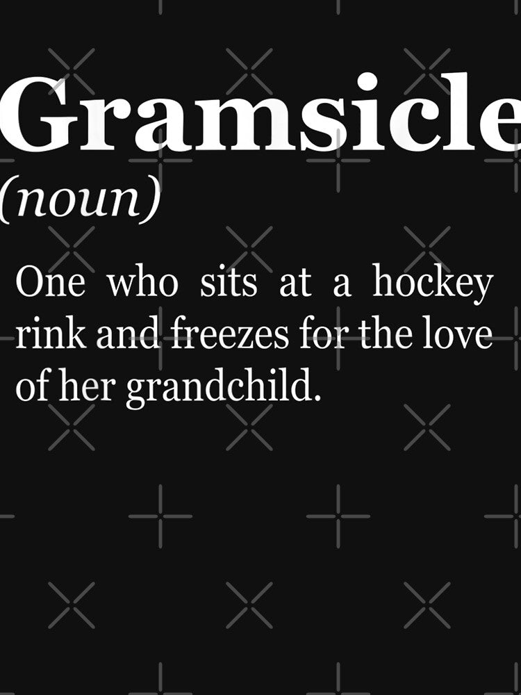 Gramsicle Funny Hockey Grandma Sicle by baseballja