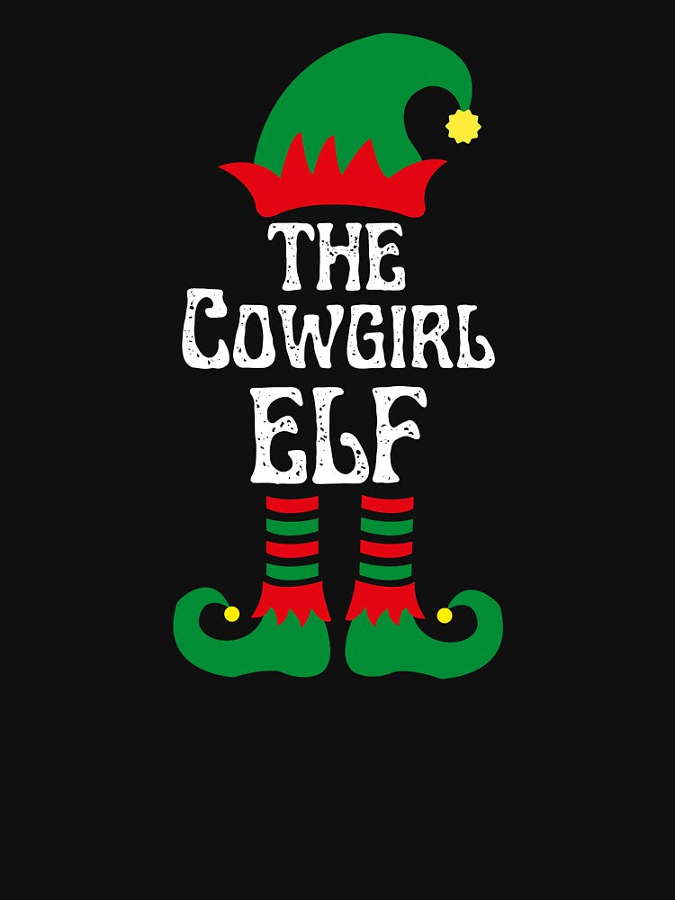 Cowgirl Elf Family Christmas Elf Costume by WeirdlyRare