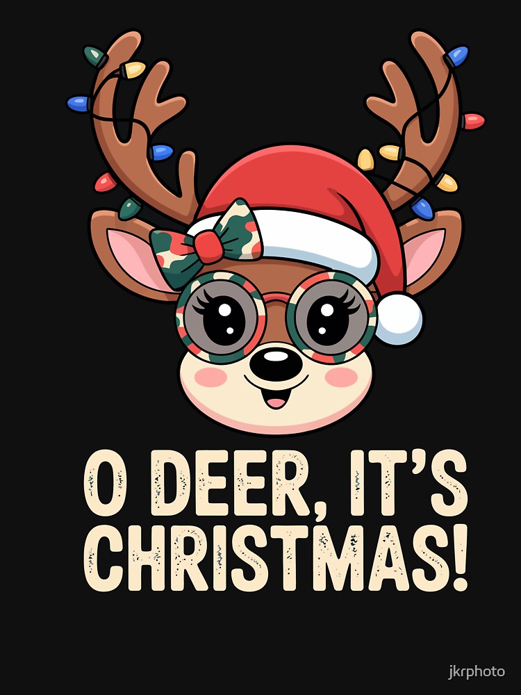 O DEER IT'S CHRISTMAS by jkrphoto