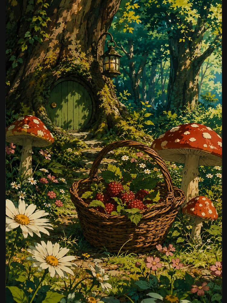 Enchanted Forest Cottagecore by bapupa