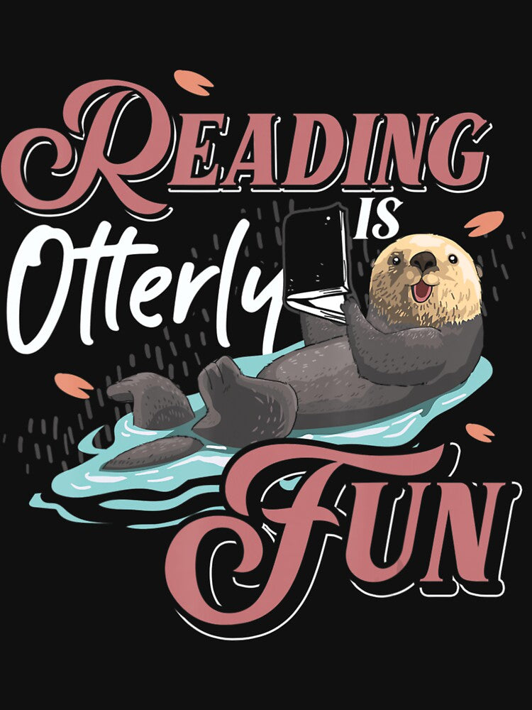 Reading Is Otterly Fun Otter by IdhantKohm