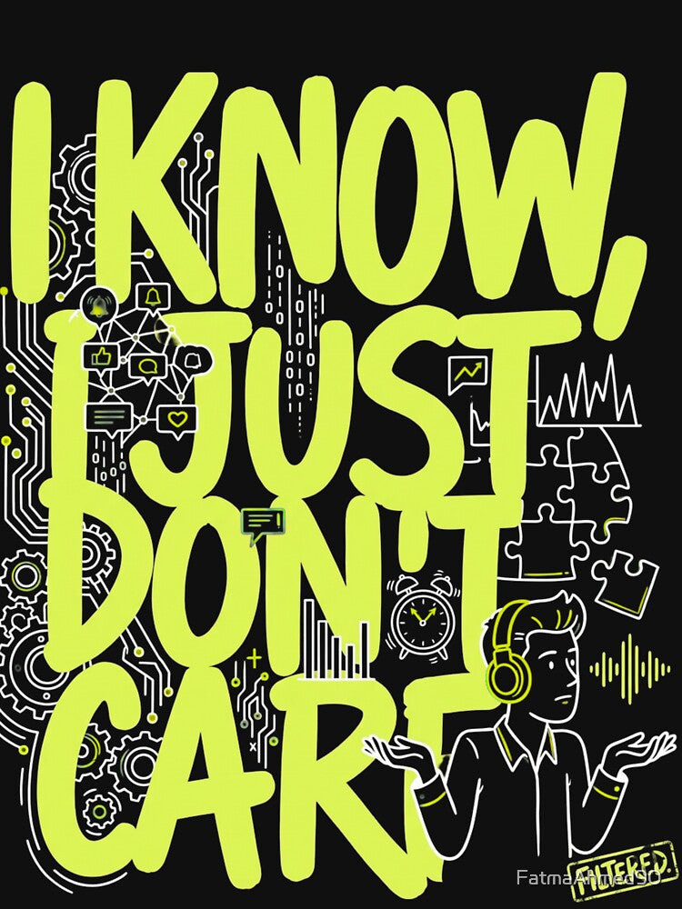 I Know, I Just Don’t Care by FatmaAhmed90