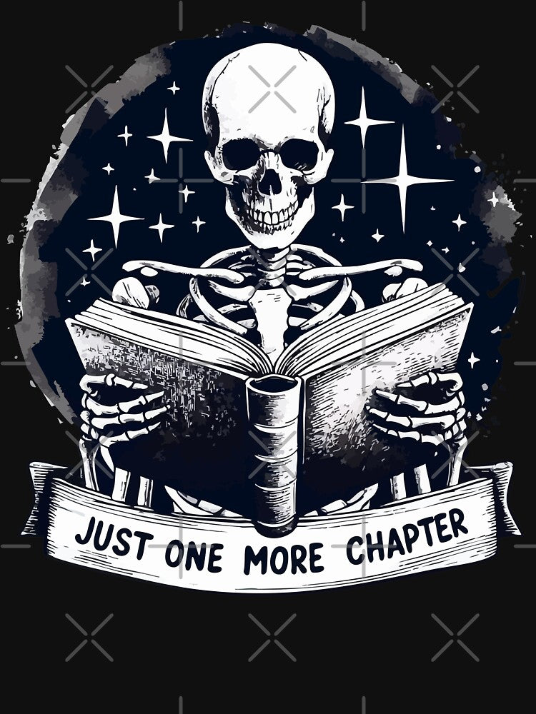 Just One More Chapter Monochromatic by TomFrontierArt
