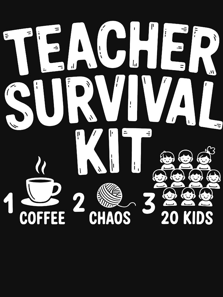 Teacher Survival Kit Back to School Funny Teacher Humor by Souck12