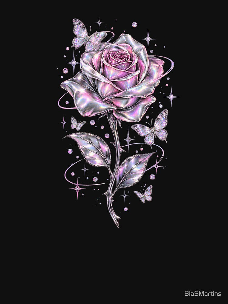 Chrome rose by BiaSMartins