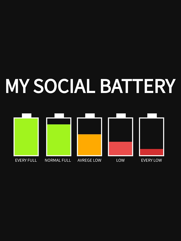 MY SOCIAL BATTERY by Muhammad Khalil
