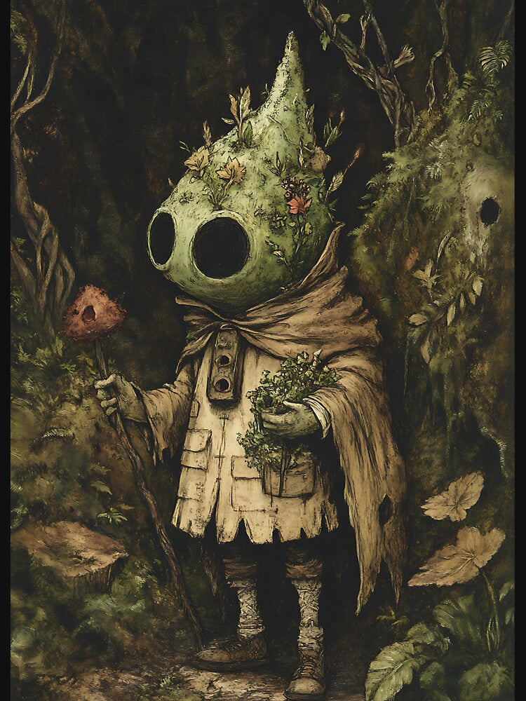 Goblincore Aesthetic: Whimsical Goblin Forest by bapupa