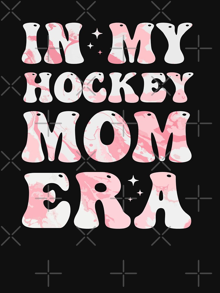In My Hockey Mom Era Colorful Hockey Mom by RareBunny