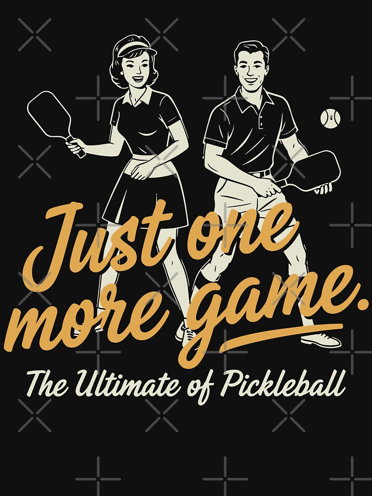 Pickleball Just One More Game Player Love by LuminOrb