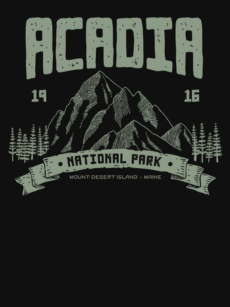 Vintage Acadia National Park by Vlashilo