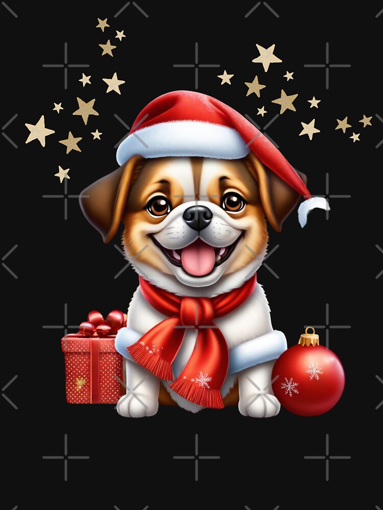 Cute christmas dog by Karim-Karem