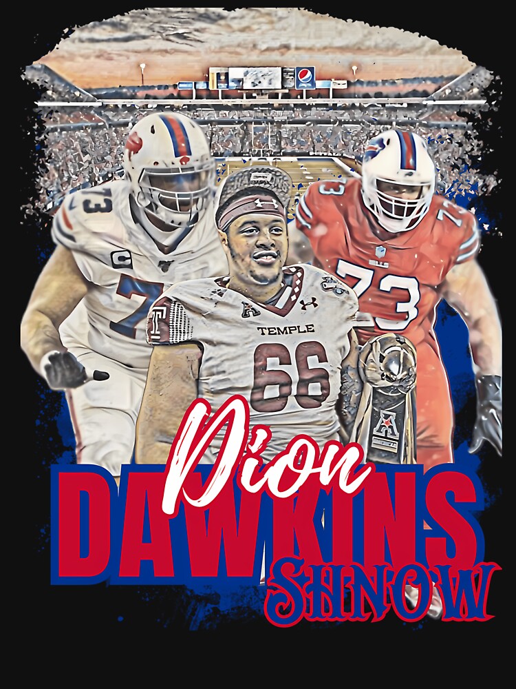 Dion Dawkins Shnow Number 66 73 Football Lineman by ZeldaGreen1