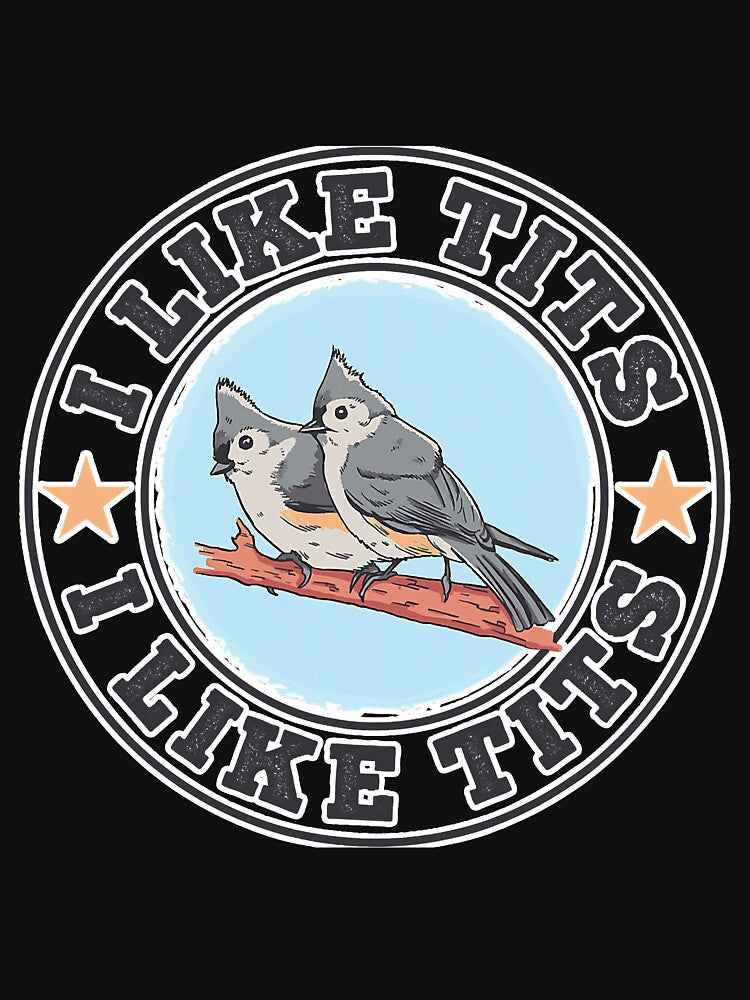 Tufted Titmouse Funny Bird Watching by BundlerVq