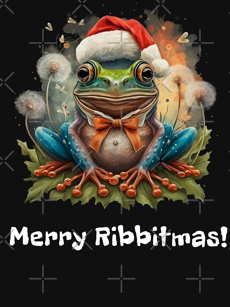 Merry Ribbitmas! by FreshArtFusion