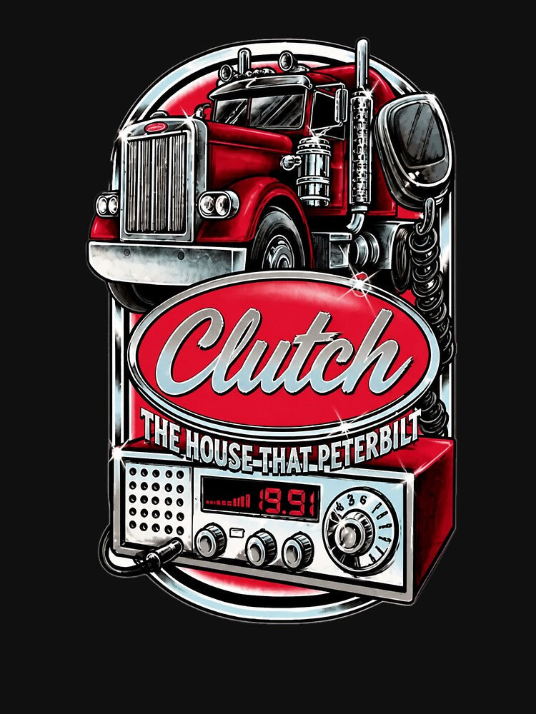 Clutch The House That Peterbilt Trucker CB Radio by HesseCove