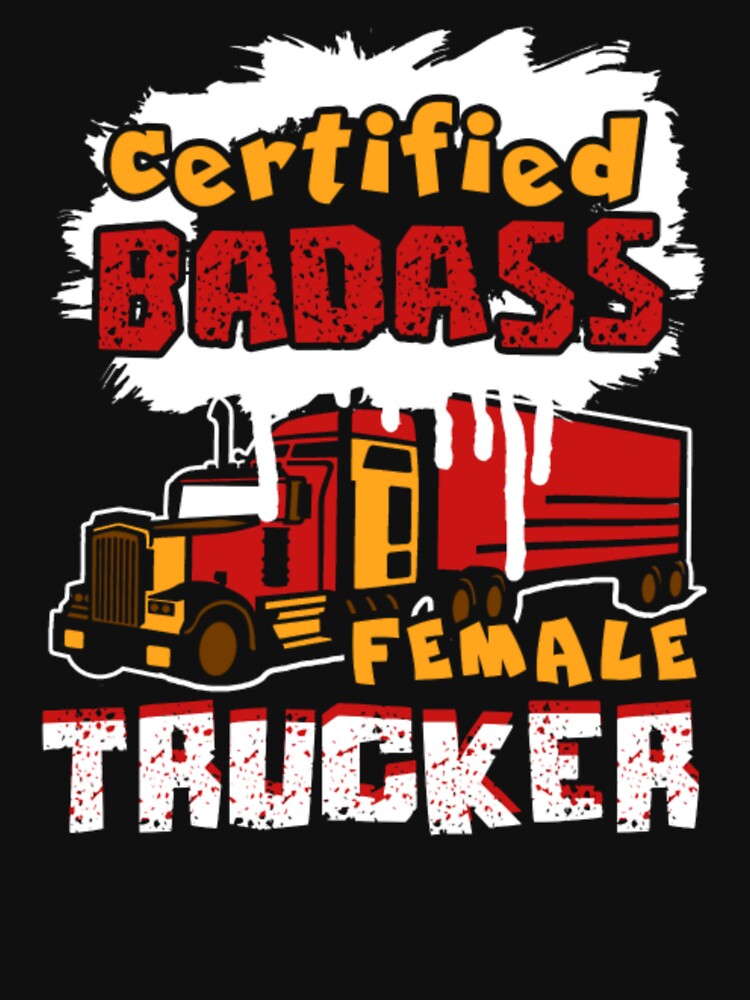 Certified Female Trucker by aryagiri
