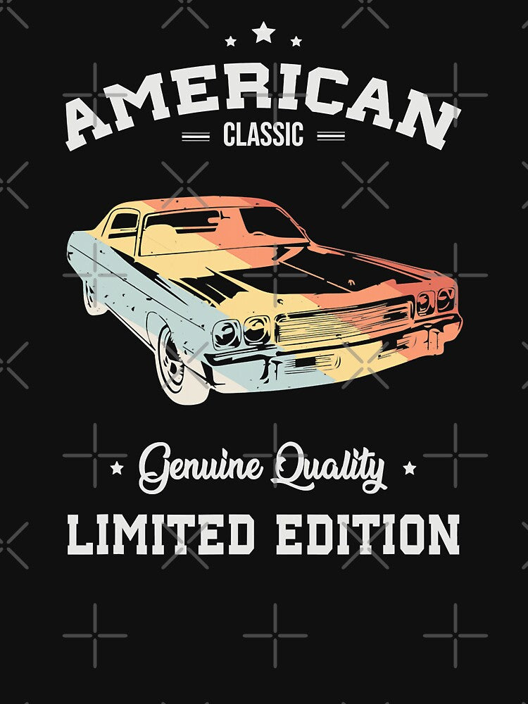 American Classic Car Limited Edition Vintage Old School by GardNewerd