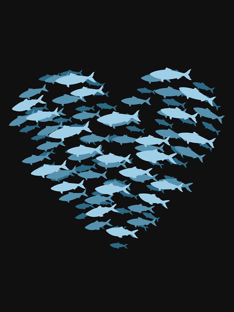 Ocean Heart - School Of Fish by ObjectOrigin